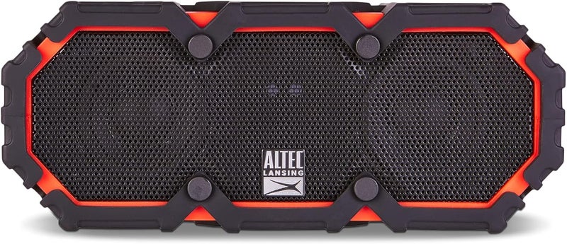 Altec Lansing LifeJacket 2 - Waterproof Bluetooth Speaker, Floating Portable Speaker for Travel & Outdoor Use, Deep Bass & Loud Sound, 30 Hour Playtime - Image 1