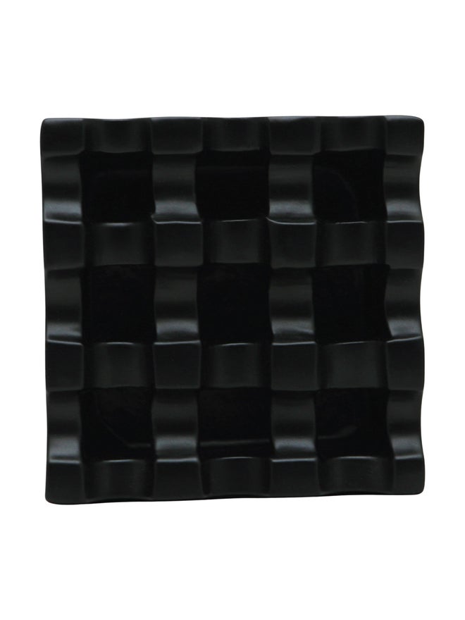 RAJ Square 9 Holes Ash Tray - Black - Image 3