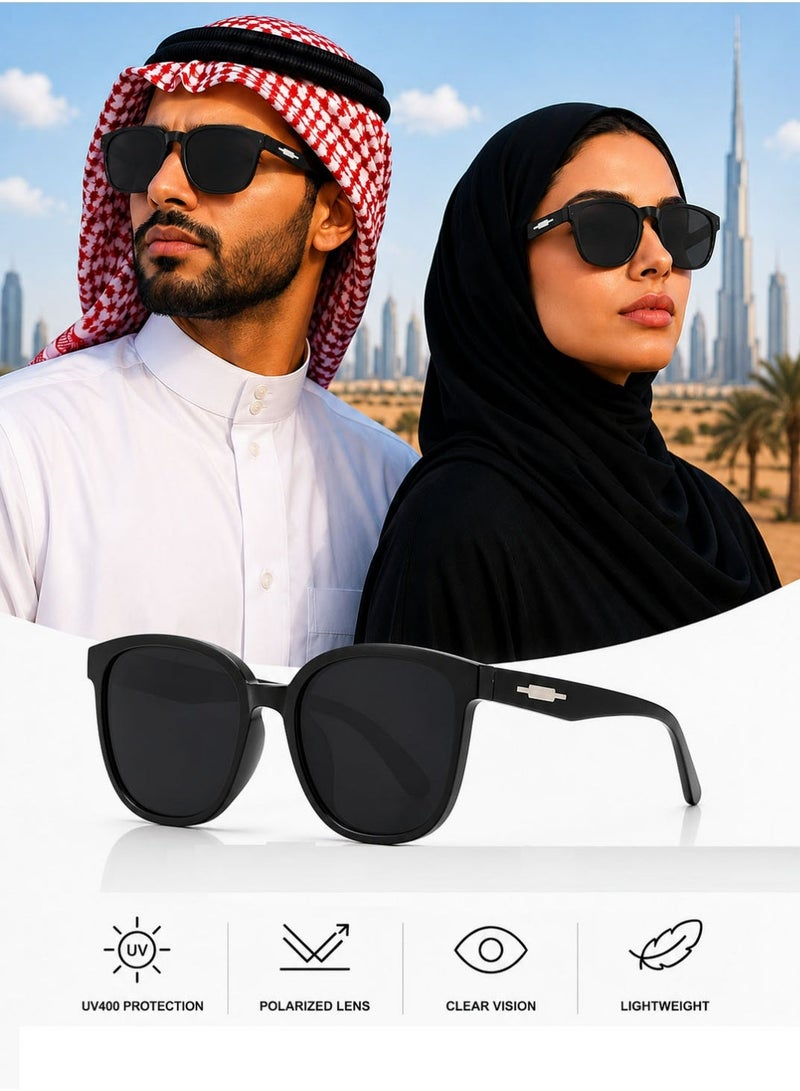 نظارات شمسية مستقطبة UV400 للقيادة في الهواء الطلق نظارات شمسية عصرية فاخرة للرجال والنساء - Image 1