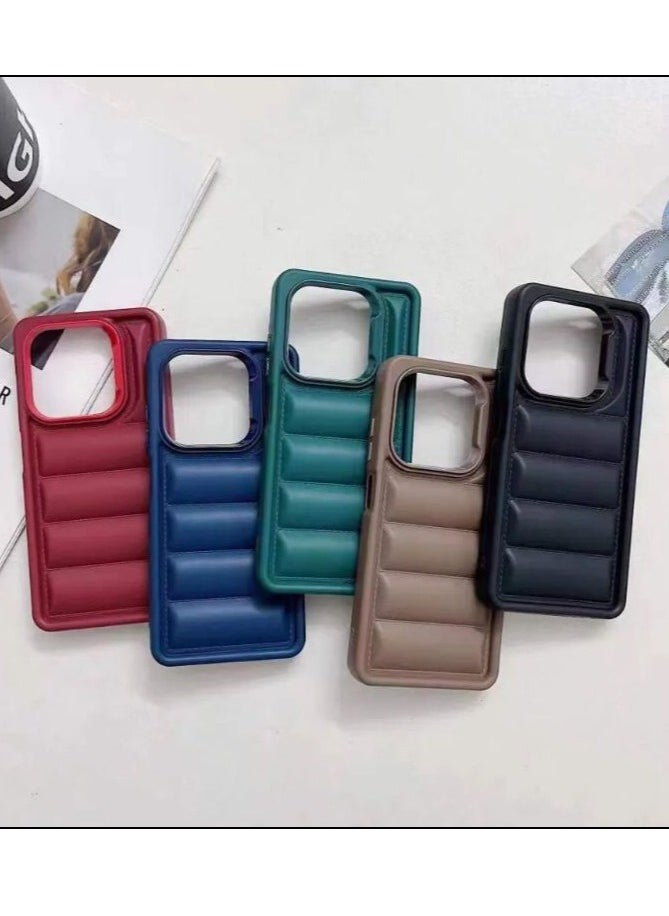 Generic iPhone 11 Pro Max Puffer silicone case for iPhone 11 Pro Max New Trendy Look Design cover for iPhone 11 Pro Max Case 