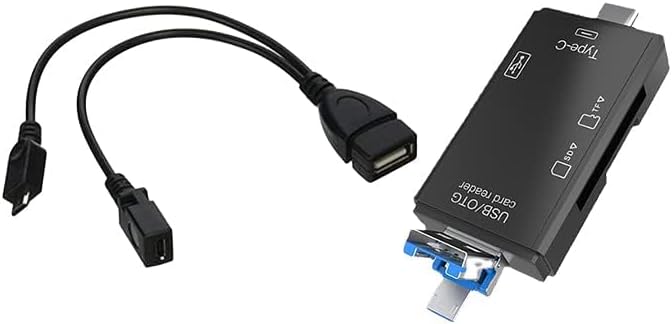 Accessonico Storage Expansion Compatible with Fire TV Stick, Samsung, SD Card Reader File Transfer Kit for Firesticks, Media Devices, Gaming Systems, 3 in 1 Card Reader for SD Card, Micro SD (OTG Cable Included) - Image 2