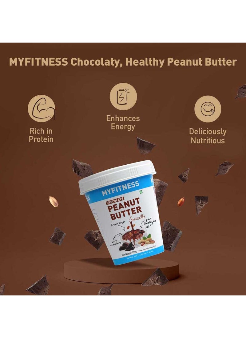 My Fitness Peanut Butter - Chocolate Smooth - (510 g)  - Image 3