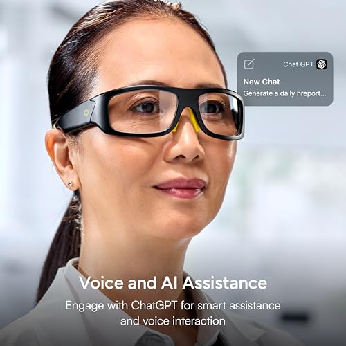 Lucyd Armor Smart Safety Glasses for Men & Women, TR90 Frame, Bluetooth Smart Safety Glasses with Light Adaptive Lenses, Open Ear Speakers & Microphone - ANSI Z87.1 (Standard) - Image 5