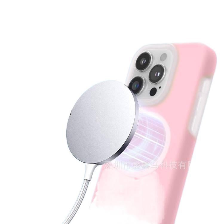 MagSafe Case | Cover for iPhone 17 / 17 Air / 17 Pro / 17 Pro Max | Solid Color | Silicone | Gray - Image 3
