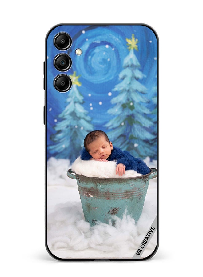 VR CREATIVE Protective Case Cover For Samsung Galaxy A14 5G/A14 Snowy Baby Design Multicolour - Image 1