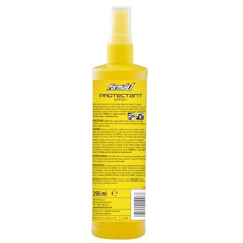 Formula 1 Interior Detailing Protectant Spray, Car Interior Cleaner with Lasting Cherry Fragrance and UV Protection, Safe for Vinyl, Rubber, Plastic, & Dashboard - 10oz. - Image 2