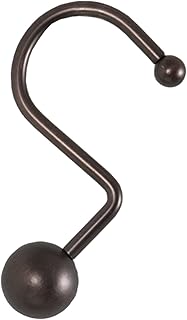 MAYTEX Maytex Mills 90079 Ball Shower Hooks, Oil Rubbed Bronze - Image 1