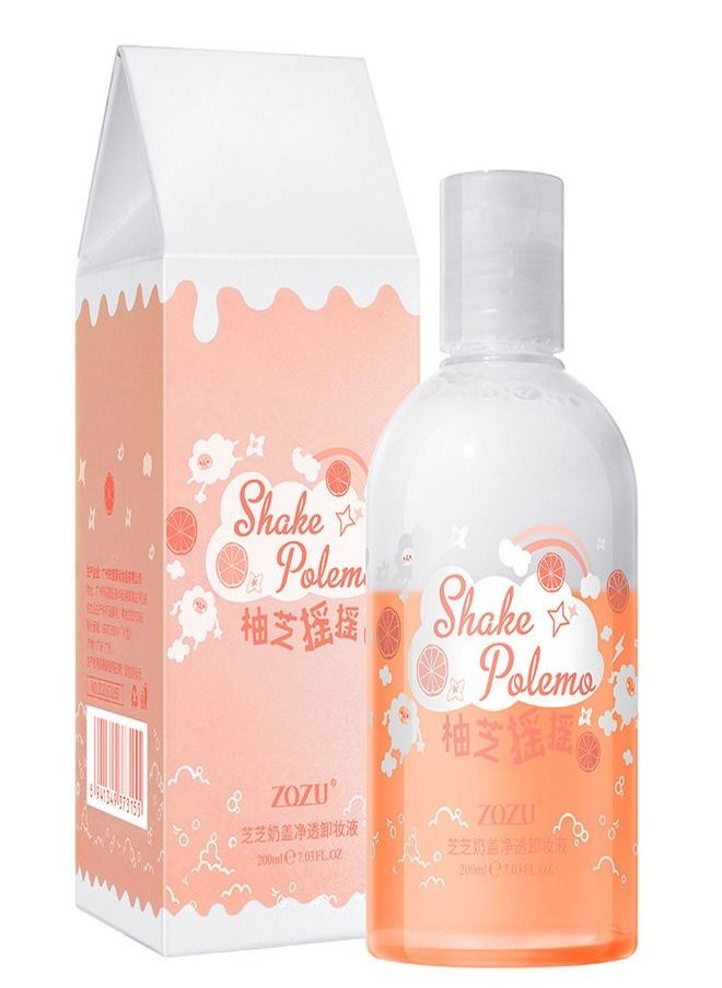 Zozu - Make Up Remover And Pore Cleanser With Lemon For Skin Care 200 ml Enjoy The Feeling Of Cleanliness And Freshness - Image 1