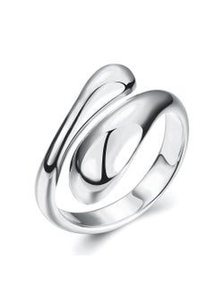 Generic Plated Ring Simple Fashionable Geometric Design Hand Jewelry Accessories Wholesale Kzcr012 Platinum Plated KZCR012-C 