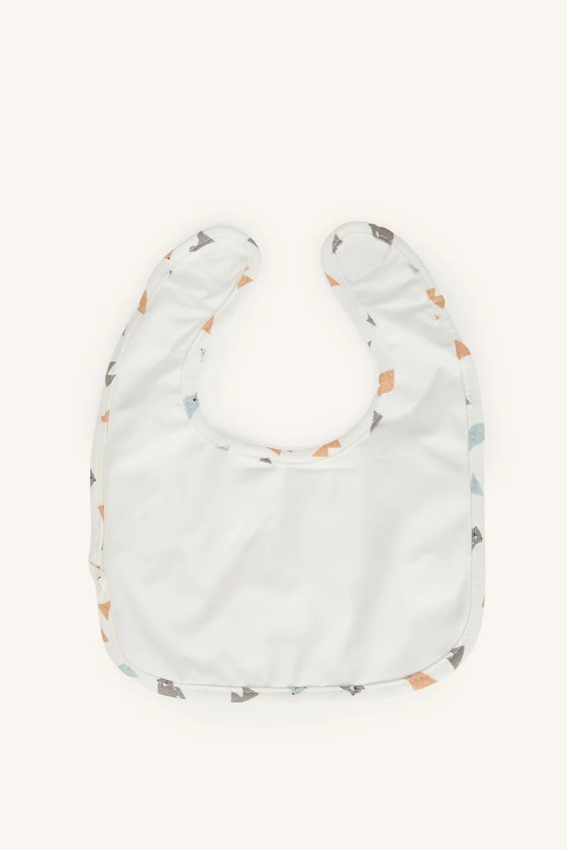 ديفاكتو Patterned Waterproof Lined Bib