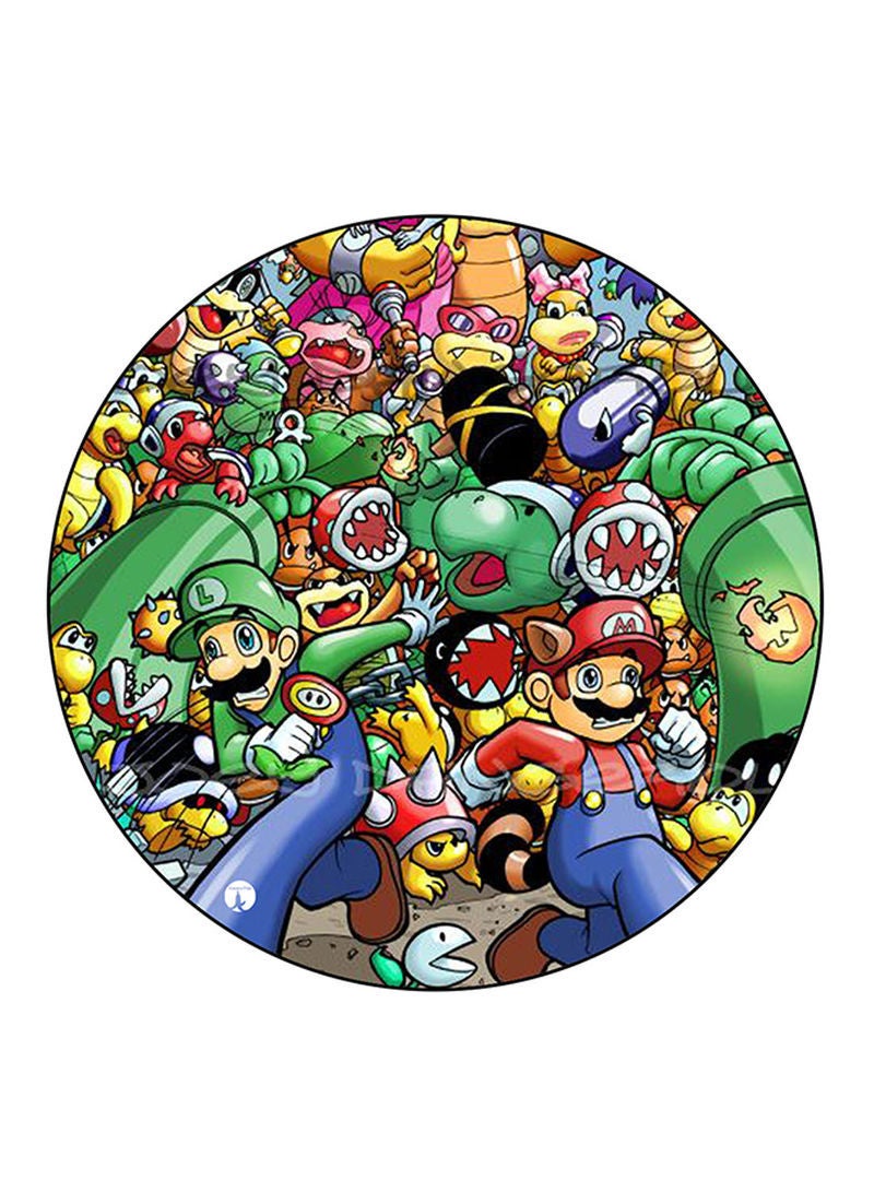 RKN The Video Game Super Mario Printed Pin Multicolour - Image 2