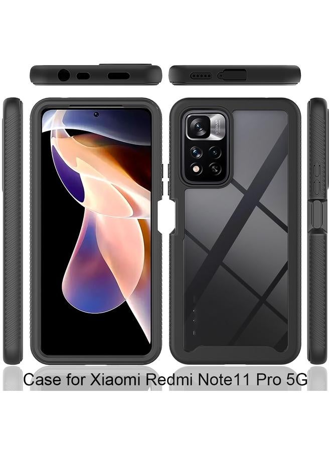 Green Tiger Xiaomi Redmi Note 11 Pro Plus 5G Global Starry Sky Full Body Hybrid Shockproof Phone Case Frosted Pink - Image 2