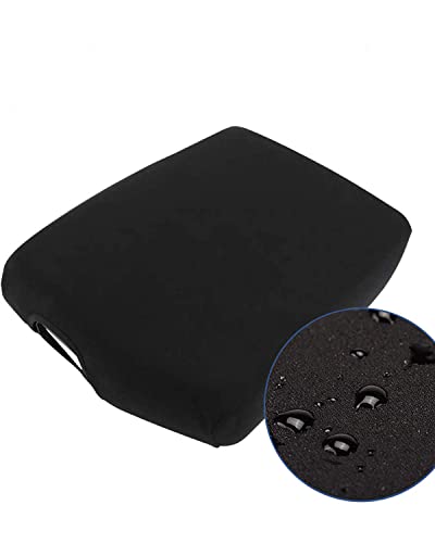 ISSYAUTO Center Console Cover Compatible with 2007-2017 Tundra, 2008-2018 Sequoia, Neoprene Armrest Cover Replacement, Anti-Scratch & Waterproof - Image 1