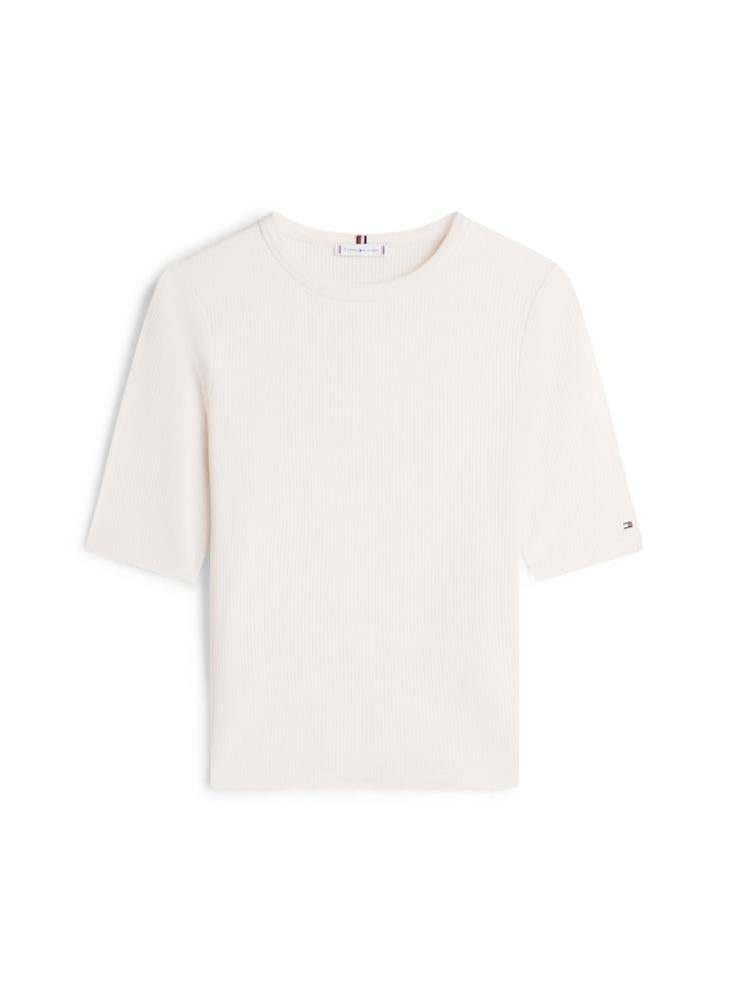 TOMMY HILFIGER Logo Crew Neck T-Shirt - Image 5