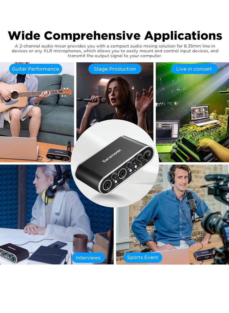 Saramonic MV-Mixer USB-C Audio Interface