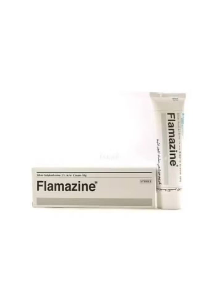 Flamazine 1% Cream for Burns and Wounds 50g