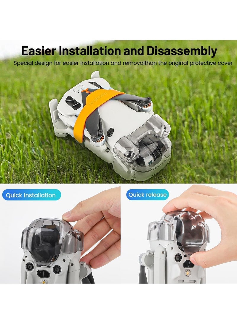 Gimbal Protector Mini 4 Pro Lens Protector, Camera Lens Cap Clear Gimbal Protector DJI Mini 4 Pro RC Drone Accessories  - Image 5