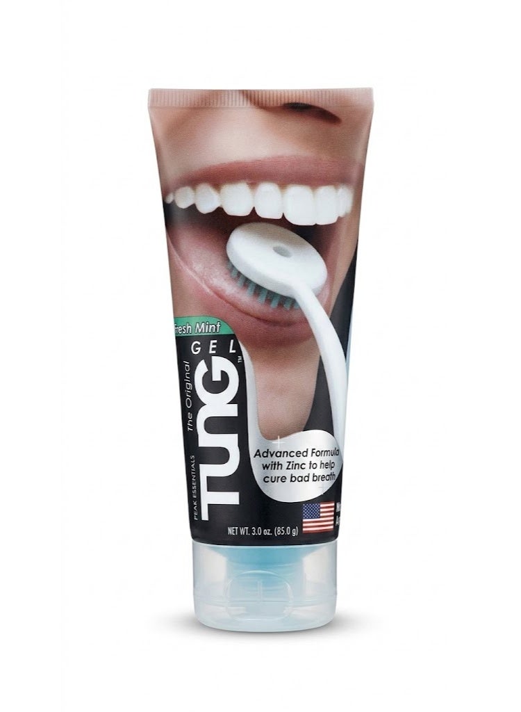Tung Fresh Tongue Cleaning Paste with Refreshing Mint Flavor – Eliminates Bad Breath and Deep Cleansing 85ml - Image 1