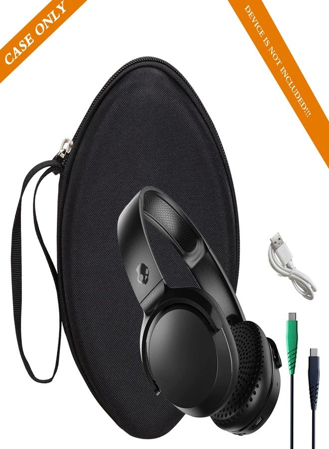 Aproca Headphones Case Compatible with Skullcandy Crusher Evo/Artix CL750 / AILIHEN C8 Over-Ear Wireless Bluetooth Headphones and Accessories (Case Only)-Black - Image 4