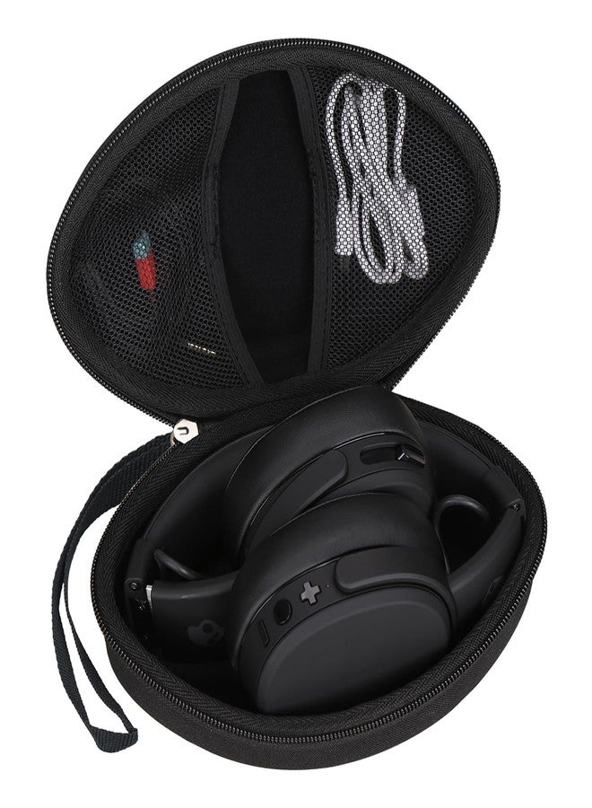 Aproca Headphones Case Compatible with Skullcandy Crusher Evo/Artix CL750 / AILIHEN C8 Over-Ear Wireless Bluetooth Headphones and Accessories (Case Only)-Black - Image 1