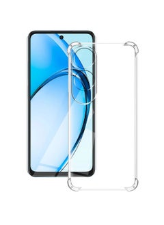 Wtech OPPO A60 4G 2024 TPU Bumper Corners with Hard PC Case Cover - Clear  - Image 3