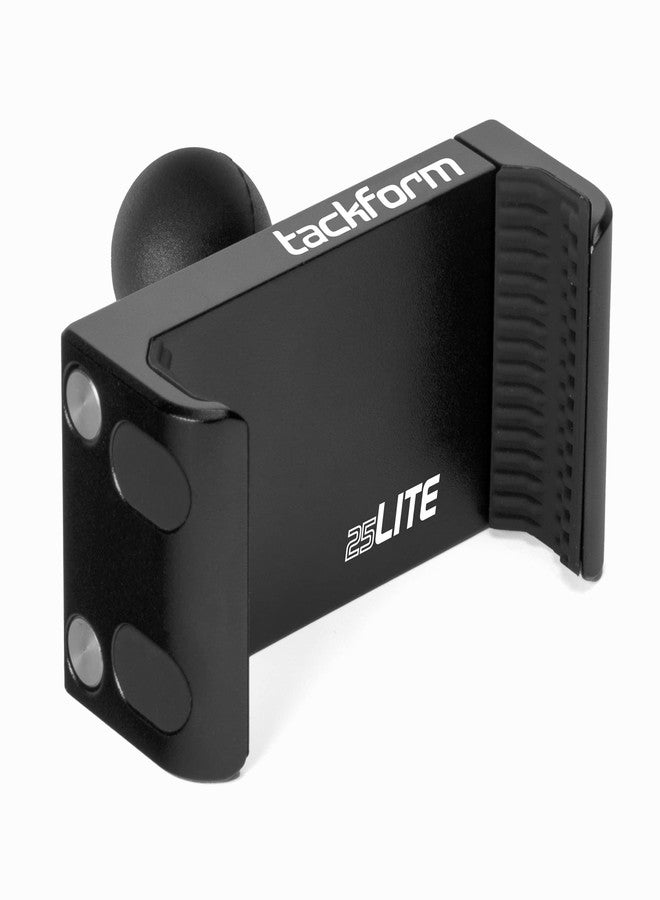Tackform Enduro 25LITE Phone Holder - Spring Tension Optimized for in Vehicle Use, Truck and Fleet, Rock Crawling | 1" / B-Sized / 25.4mm Rubber Ball | Billet Aluminum | Compatible with RAM and ARKON - Image 1