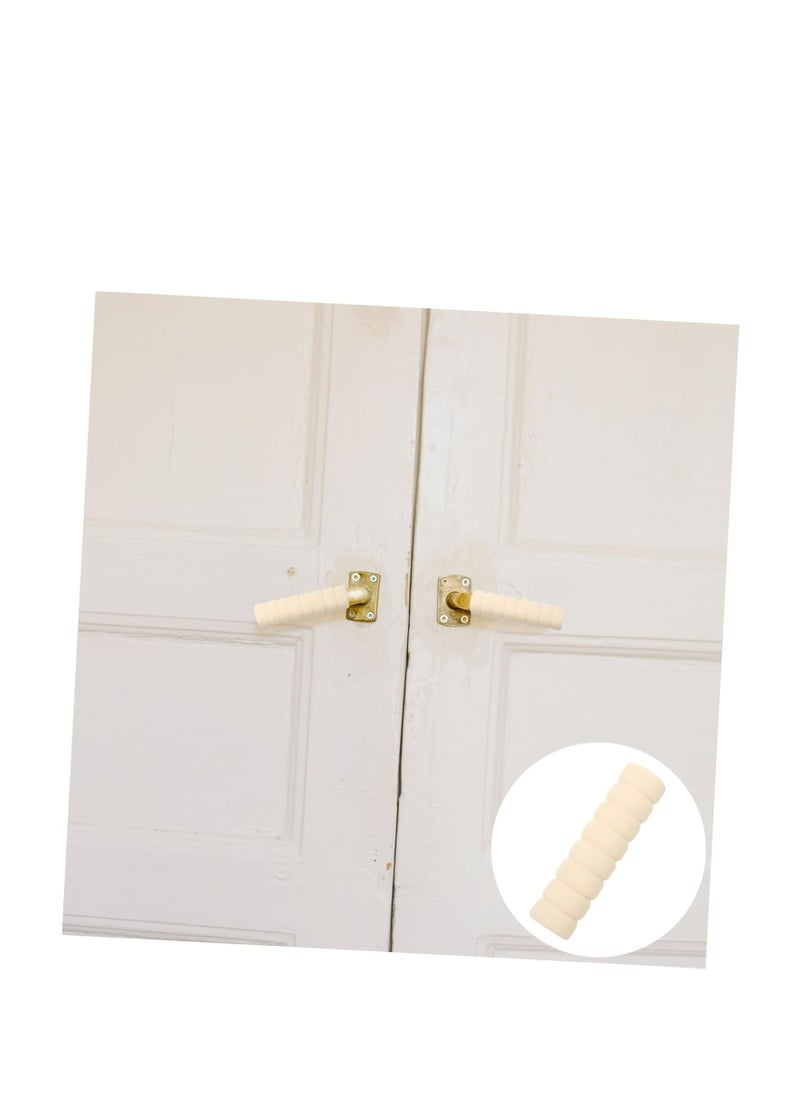 Oasisgalore - 10 Pieces Door Handle Covers Protector, Kid Baby Safety Door Handle Knob Gaurd Door Handle Bumper - Image 1
