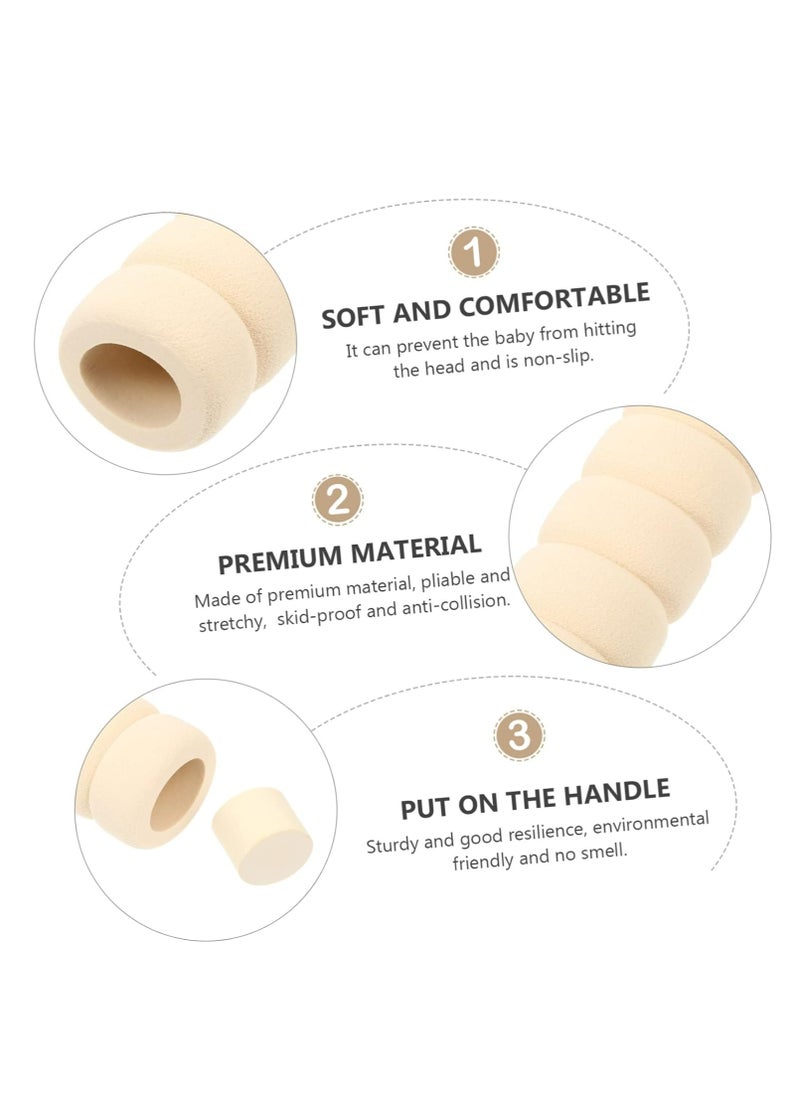 Oasisgalore - 10 Pieces Door Handle Covers Protector, Kid Baby Safety Door Handle Knob Gaurd Door Handle Bumper - Image 1