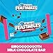 Feastables MrBeast Feastables Milk Chocolate Bar Full Size 24 Count Smooth  Creamy Milk Chocolate Candy Fairtrade Cocoa 124oz Each - Image 4