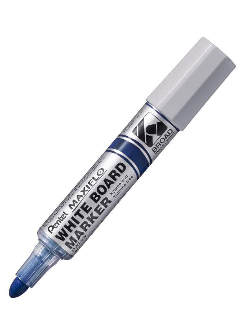 Pentel Markers قابلة للمسح من ماكسي فلو 4 قطع بألوان متعددة طرف دائري - Image 2
