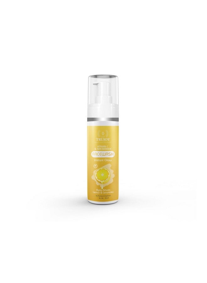 TRUJOY Vitamin C Face Wash, Toxin-Free, Oil-Free, 50ml, For Acne, Dry & Oily Skin - Image 4