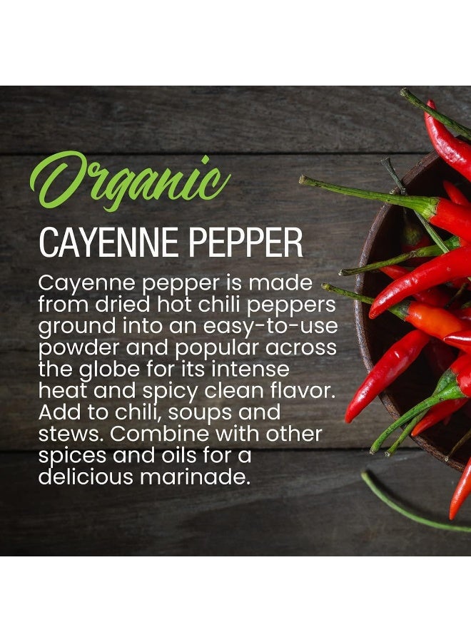 0 Organic Cayenne Pepper Powder - 1.7 oz - Image 2