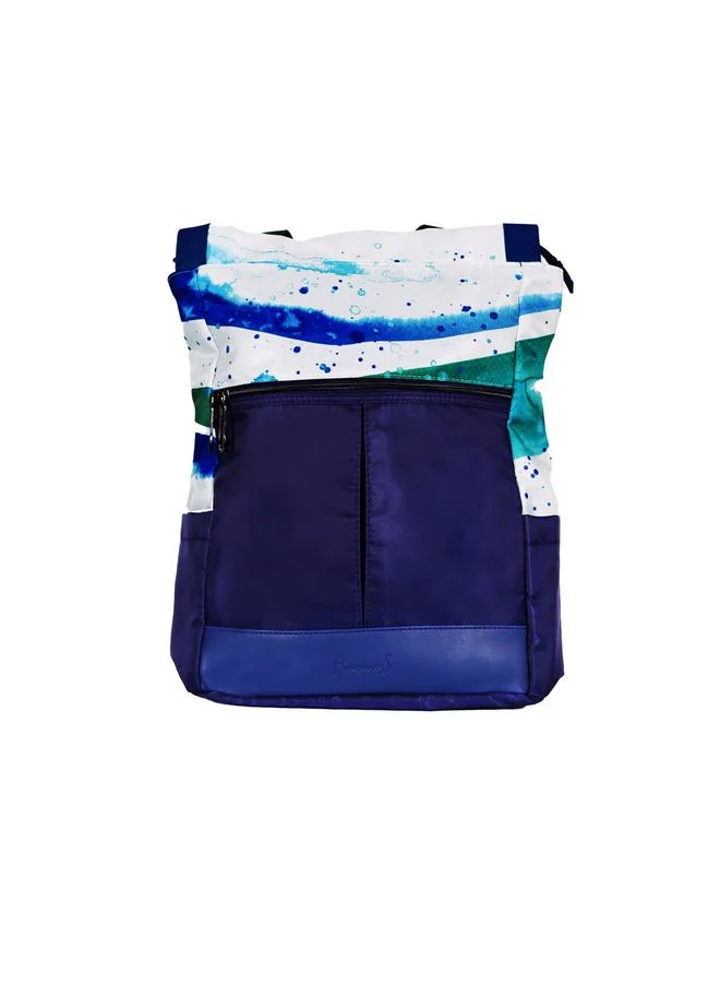 Anemoss Wave PatSailor Design Waterproof Laptop Backpack