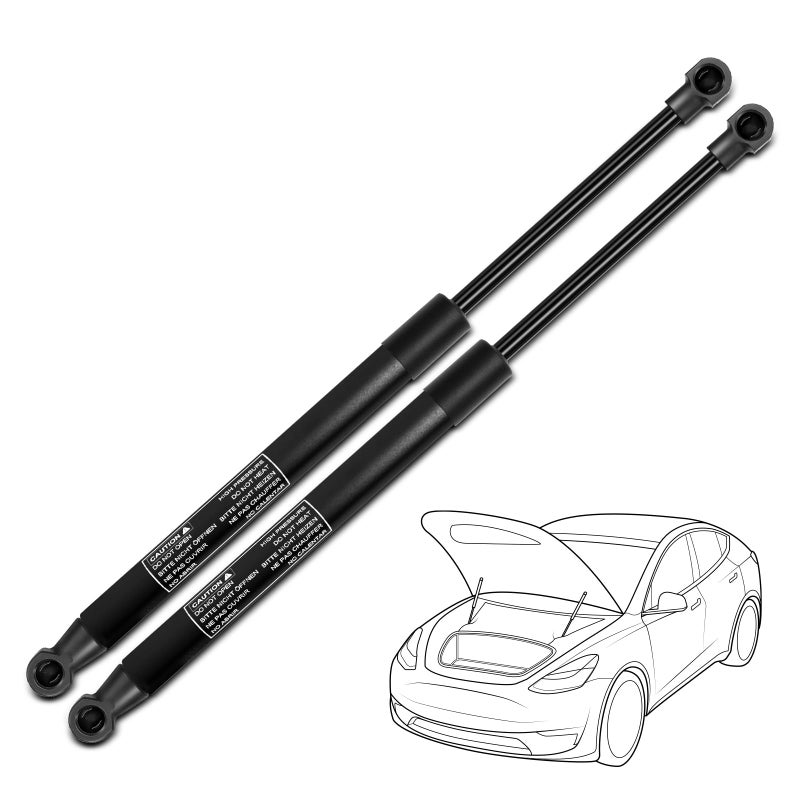 Generic YHTAUTO Set of 2 Front Hood Lift Support Struts Gas Spring Shock for 2007-2012 Lexus LS460 LS600h  - Image 1