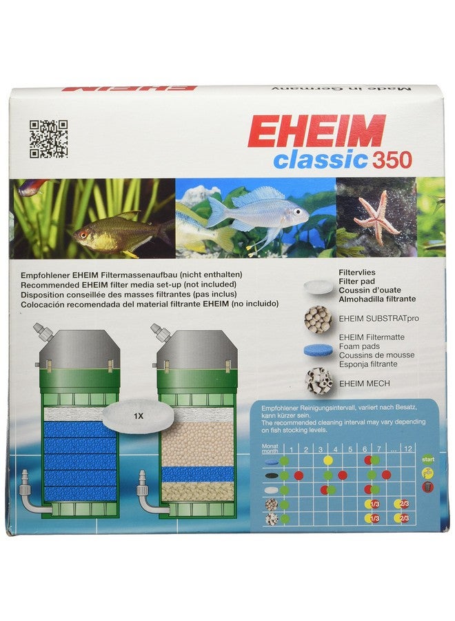 EHEIM Fine Filter Pad (White) for Classic External Filter 2215 (3 Pieces) - Image 3