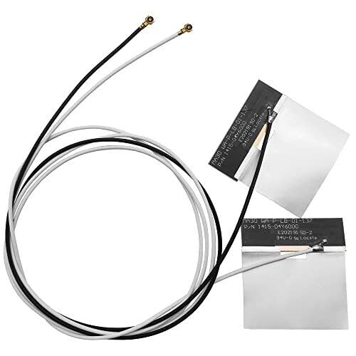 TREADALT-TEC 1Pair IPEX 4 MHF4 Antenna 2.4GHz 5GHz 3dBi Internal Laptop WiFi Antenna for M.2 NGFF Module 7265 8265 9260 9560 AX200 AX201 WiFi 6 Antenna Cable 50/72cm - Image 1