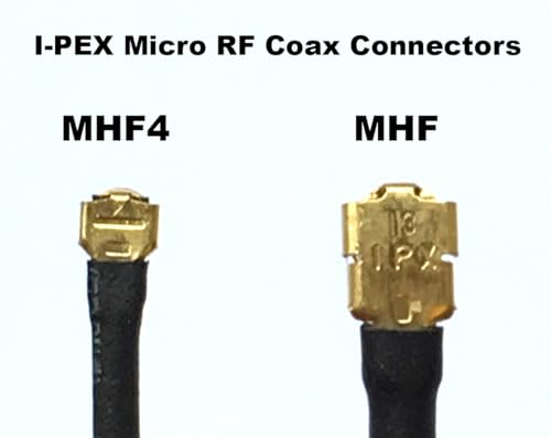 TREADALT-TEC 1Pair IPEX 4 MHF4 Antenna 2.4GHz 5GHz 3dBi Internal Laptop WiFi Antenna for M.2 NGFF Module 7265 8265 9260 9560 AX200 AX201 WiFi 6 Antenna Cable 50/72cm - Image 4