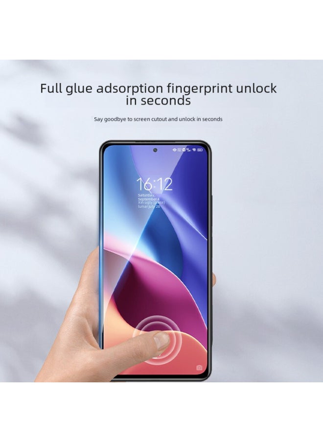 Generic For Red Rice K80 Tempered Film K60 Full Screen Note14 HD K70 Extreme Edition 80pro Sticker K50 Mobile Phone Film-Color:3D Full Screen High Aluminum Super Arc Anti-static Diamond Film [black] [brand For] [single Model 10 PCs, Mixed Batch Will Not Be Shipped]]-Dimensions:Redmi K80 Pro Champion Edition (0.18 Ultrasonic Fingerprint Unlock)  - Image 2