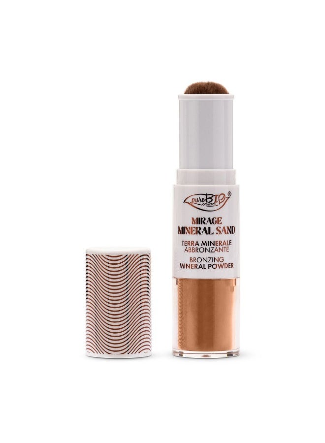 puroBio Mirage Mineral Sand Bronzing Mineral Powder for Face and Body 02 2.7g - Image 3