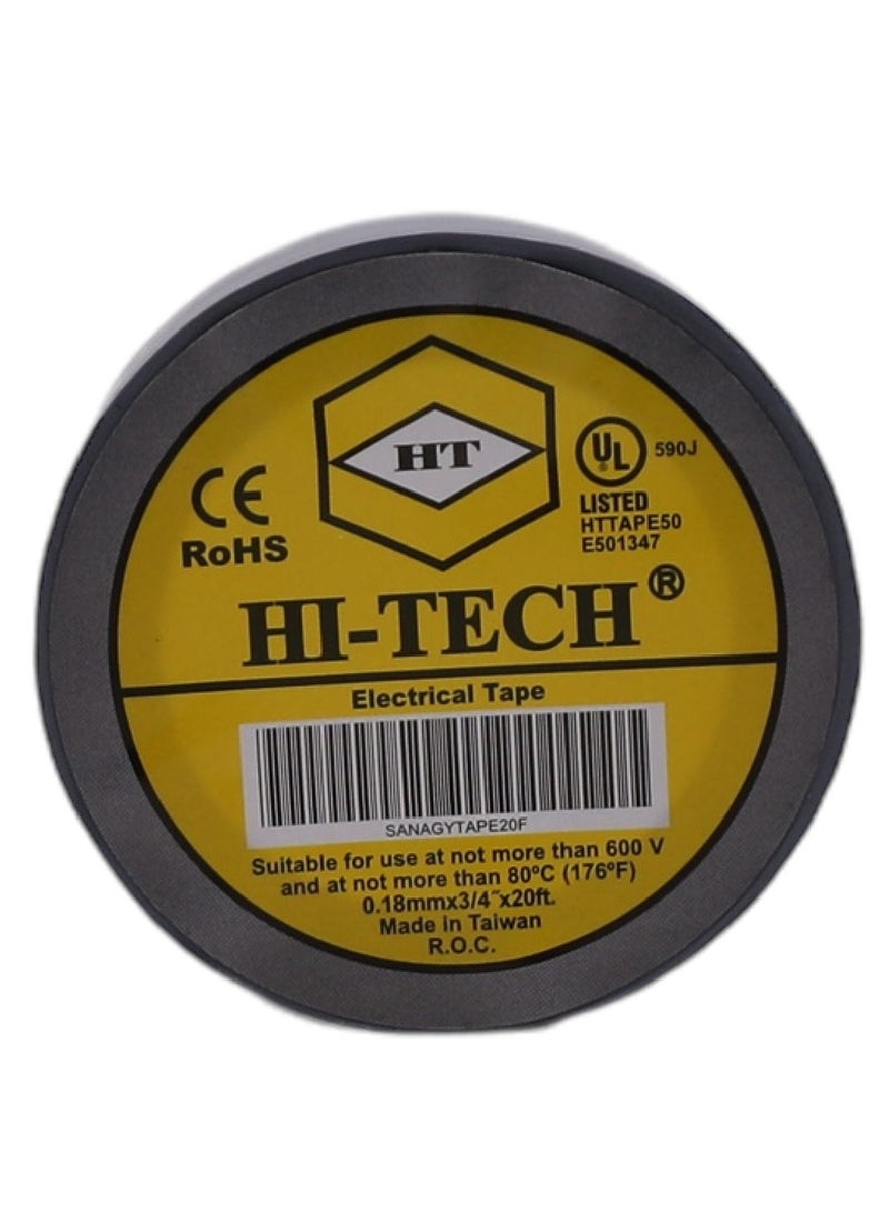 هاي-تيك شريط كهربائي - 20 قدم - Image 1