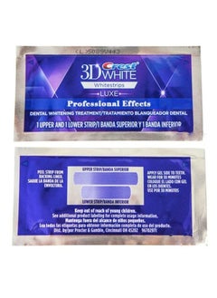 Crest 5-Piece 3D Whitestrips Teeth Whitening Professional Effect 10 Strip  - Image 3