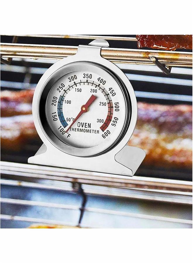 HOMESTAR Oven Thermometer Cooking Food Stainless Steel Kitchen Baking Tool - Image 4
