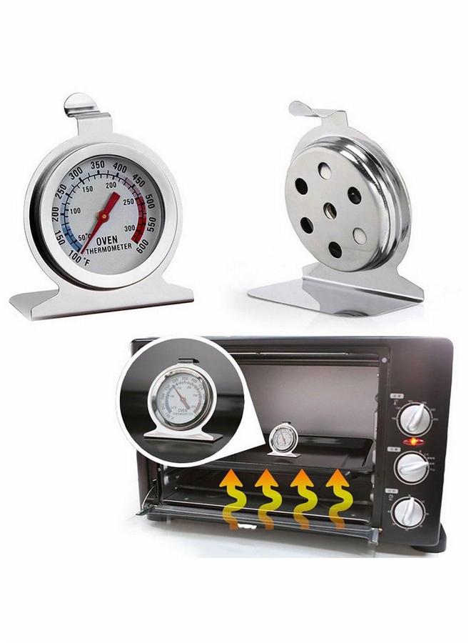 HOMESTAR Oven Thermometer Cooking Food Stainless Steel Kitchen Baking Tool - Image 5