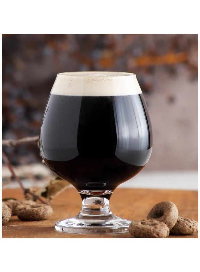 LAV 3 قطع كأس براندي ميسكت، 390 مل - شفاف - Image 4