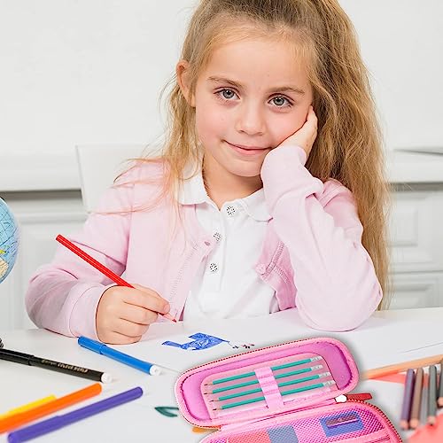 DEOXY Dear Small Cartoon Theme Pencil Case,3D Pouch,Multipurpose Zipper for Kids,Pen and Pencil Bag for School Kids (3D Bear) - Image 3