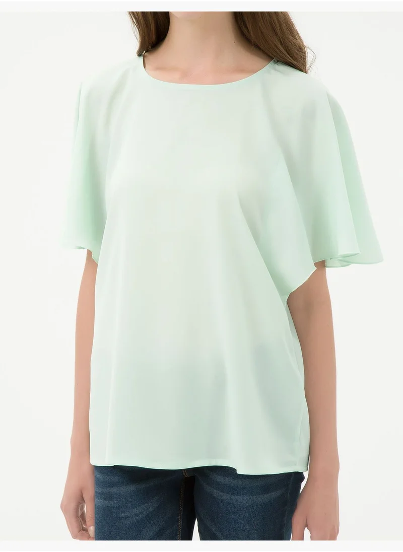 كوتون Arm Detailed Blouse