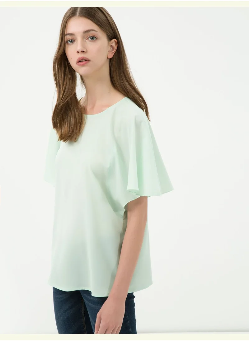 كوتون Arm Detailed Blouse