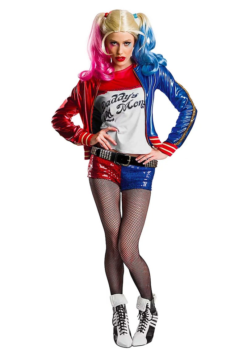 Rubies DC Villains Suicide Squad: Harley Quinn Costume for Adults, Women's Small - Image 1