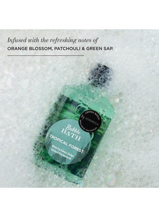KIMIRICA - Tropical Forest Bubble Bath 100% Vegan And Paraben Free With Goodness Of Ginkgo Biloba & White Tea Extracts Provitamin B5 Aloe Vera & Vitamin E ; 270 Ml - Image 1