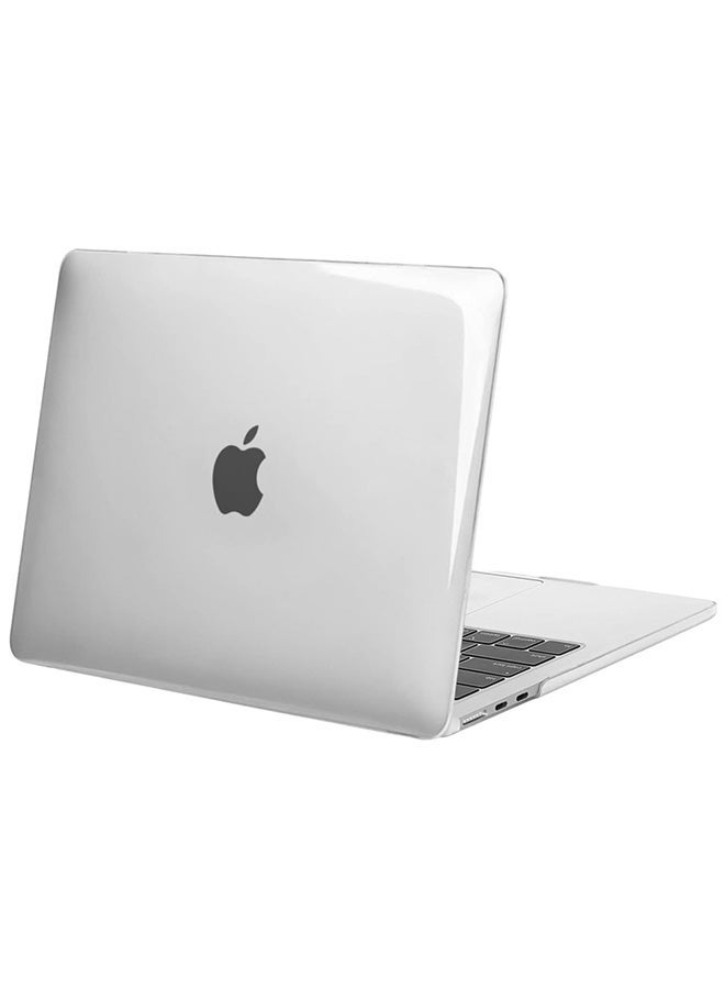 CATANES MacBook Air 13 Inch Case (2022–2025) – Compatible with M2 A2681, M3 A3113, M4 A3240 – Laptop Protective Hard Shell Cover, Smooth Shiny, Crystal Clear